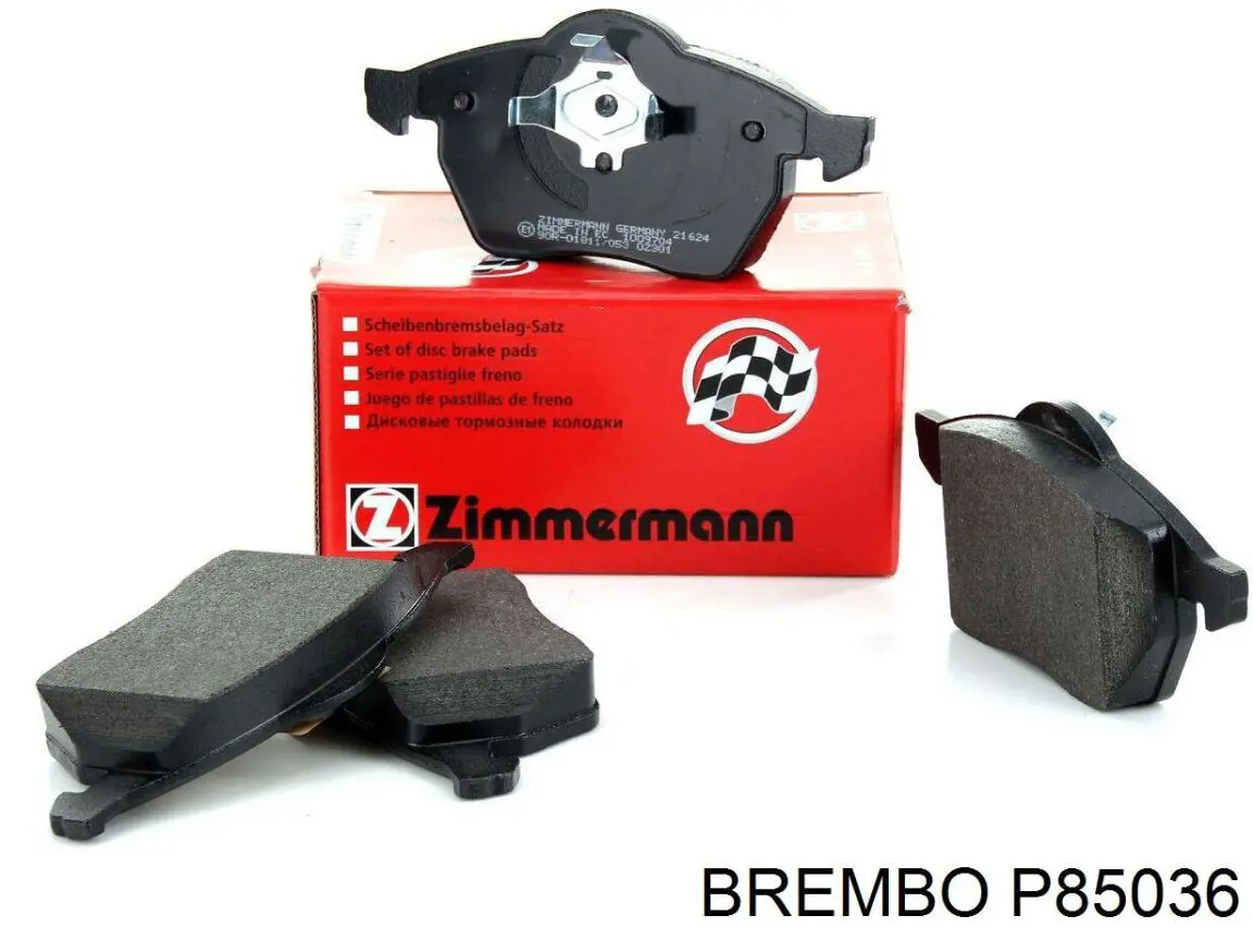 Передні тормозні колодки P85036 Brembo