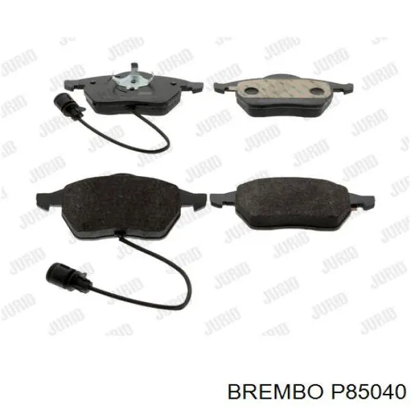 P85040 Brembo колодки гальмівні передні, дискові