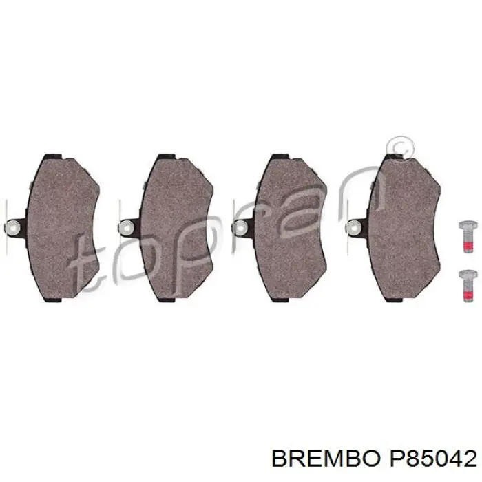 Купити P85042 Brembo Колодки гальмівні передні, дискові