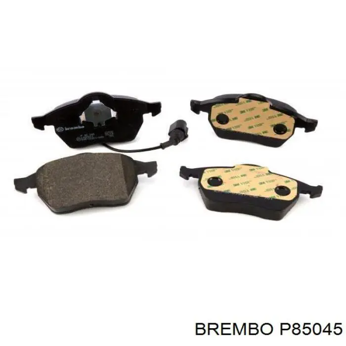 P85045 Brembo колодки гальмівні передні, дискові