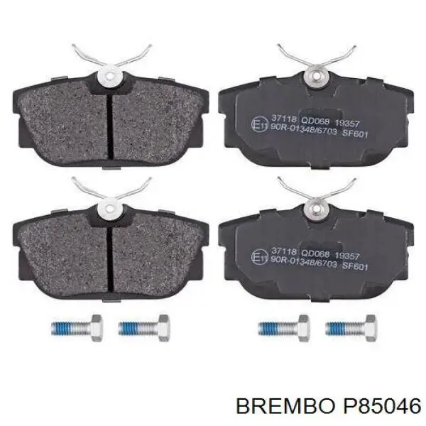 Задні дискові колодки Brembo P85046