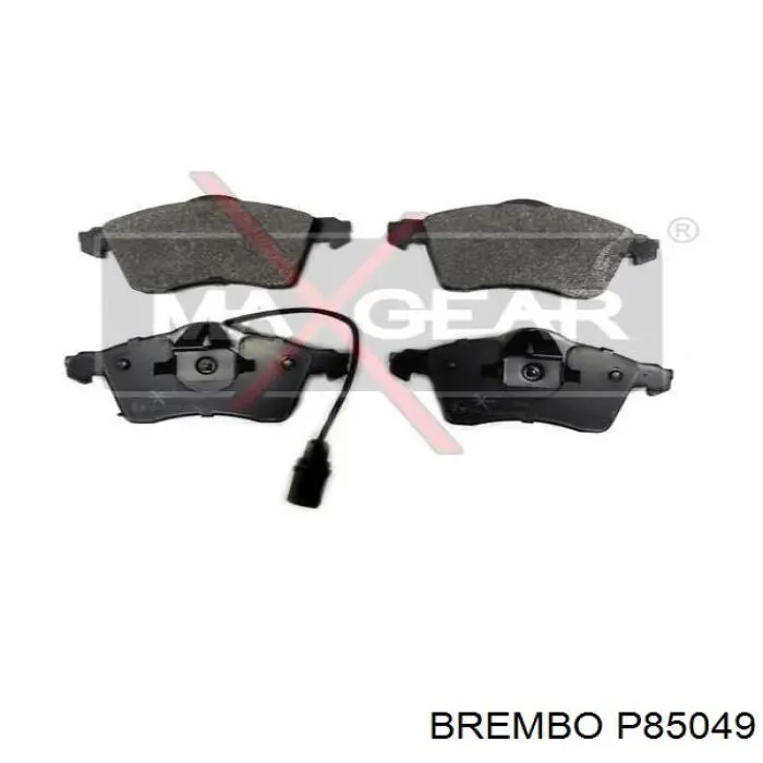 P85049 Brembo колодки гальмівні передні, дискові