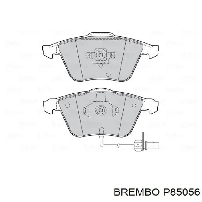 P85056 Brembo Передні гальмівні колодки