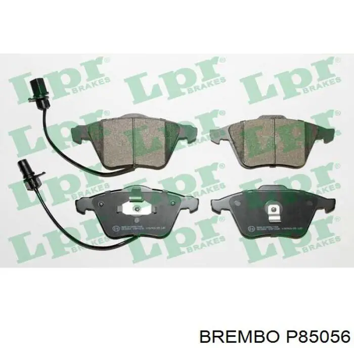 Гальмівні колодки Brembo P85056 ціна, від 56.07 USD