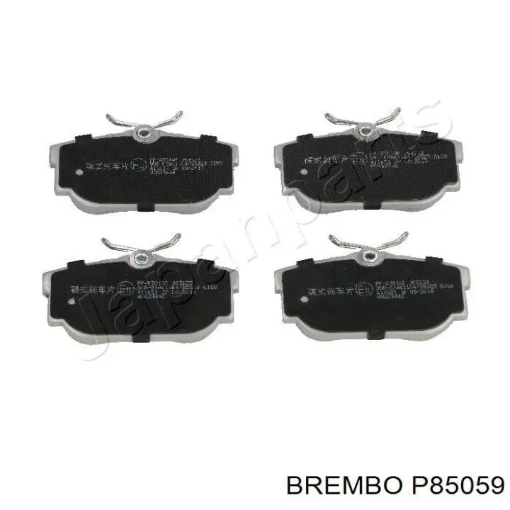 Купити P85059 Brembo Задні колодки
