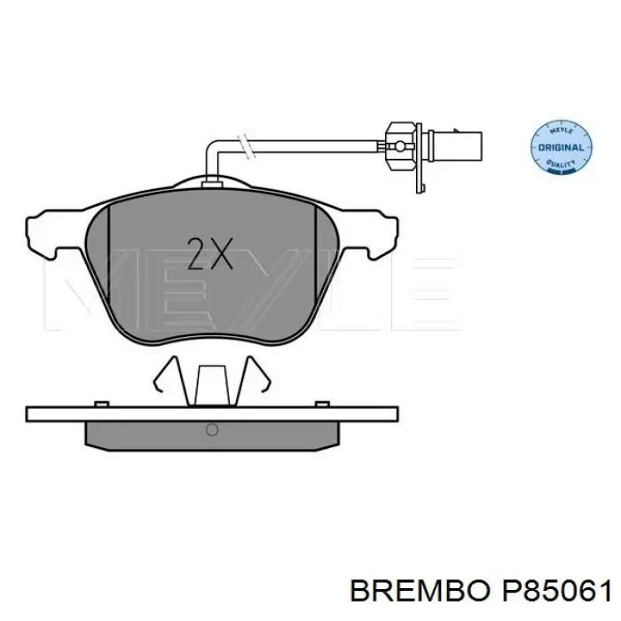 Гальмівні колодки Brembo P85061 ціна, від 49.32 USD