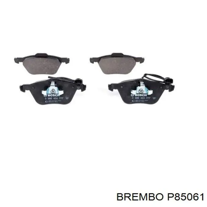 Купити P85061 Brembo Колодки гальмівні передні, дискові