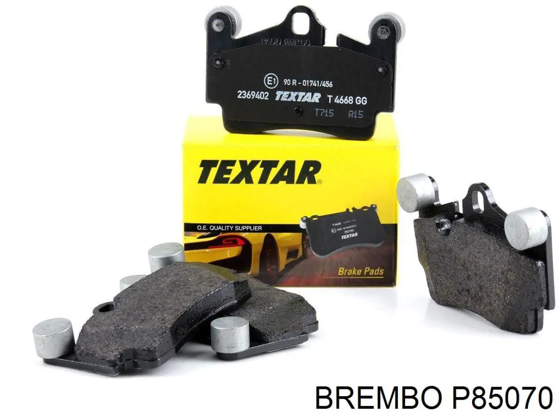 Купити P85070 Brembo Задні колодки