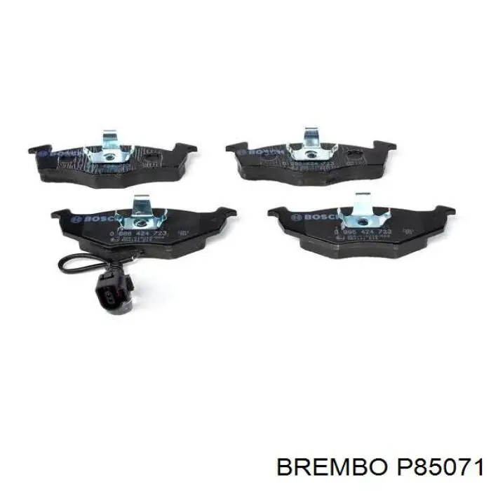 Купити P85071 Brembo Колодки гальмівні передні, дискові