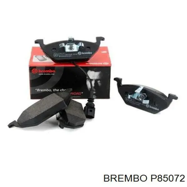 Колодки гальмівні передні, дискові P85072 Brembo