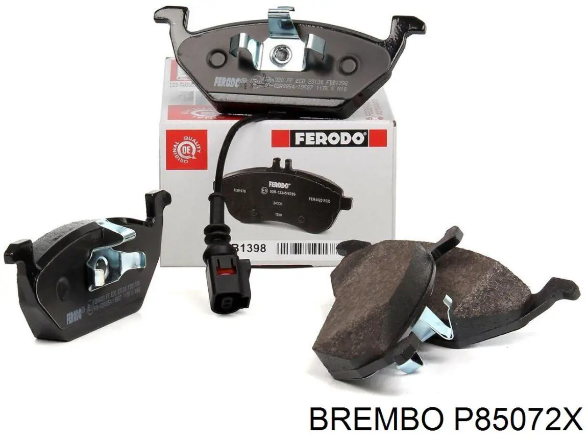 Тормозні колодки Brembo P85072X