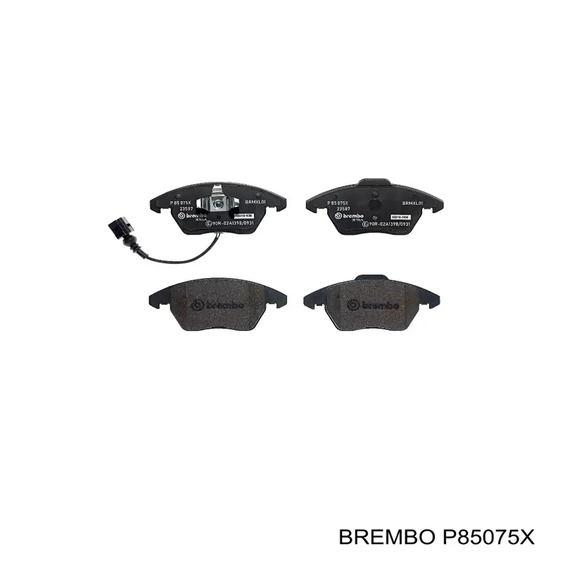 Гальмівні колодки Brembo P85075X ціна, від 31.85 USD