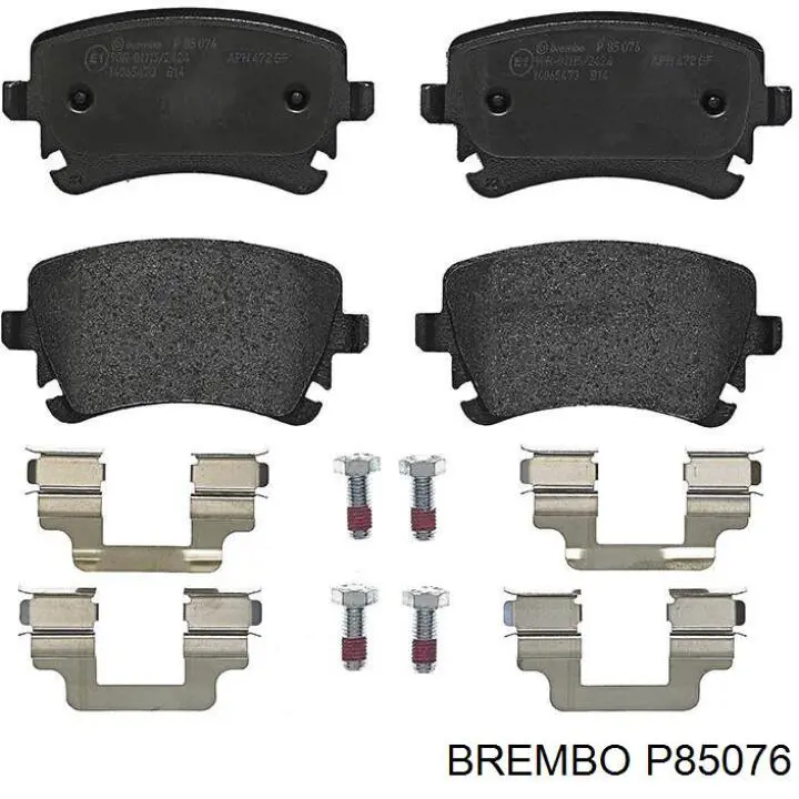 Купити P85076 Brembo Задні колодки