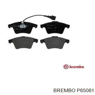 P85081 Brembo колодки гальмівні передні, дискові