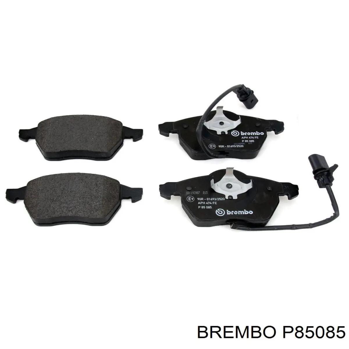 Купити P85085 Brembo Колодки гальмівні передні, дискові