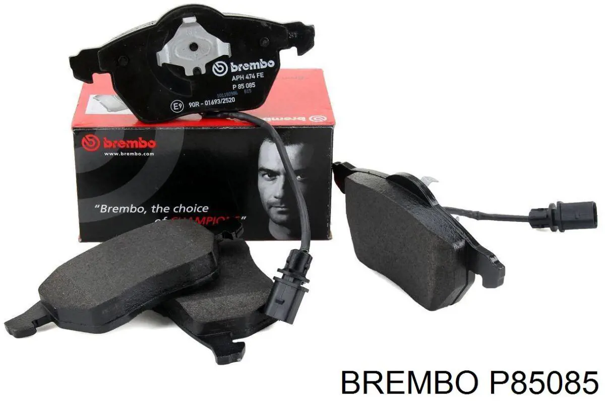 Колодки гальмівні передні, дискові P85085 Brembo