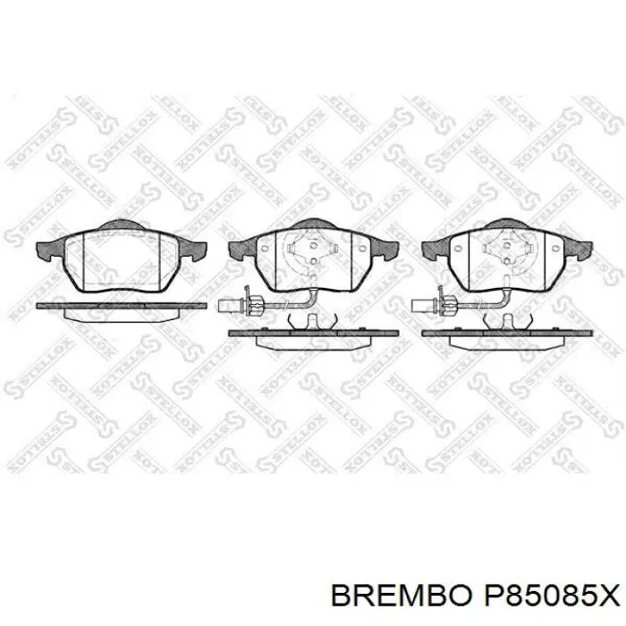 P85085X Brembo Передні гальмівні колодки