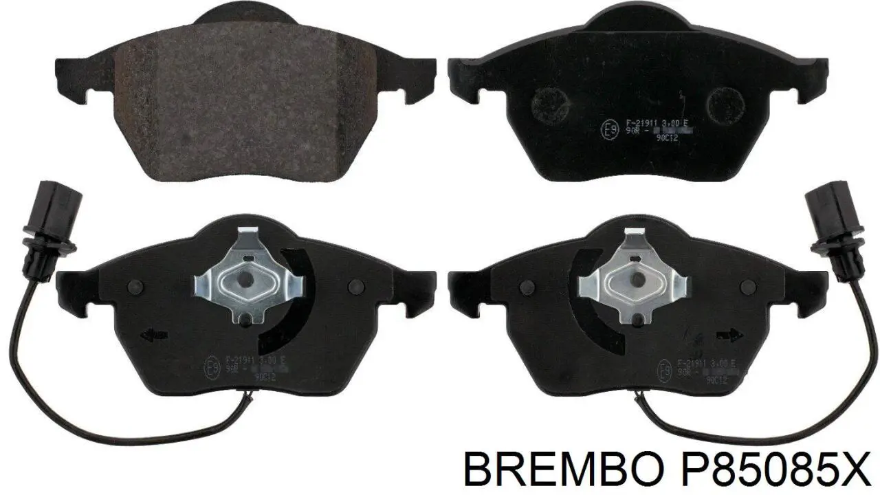 Передні тормозні колодки P85085X Brembo