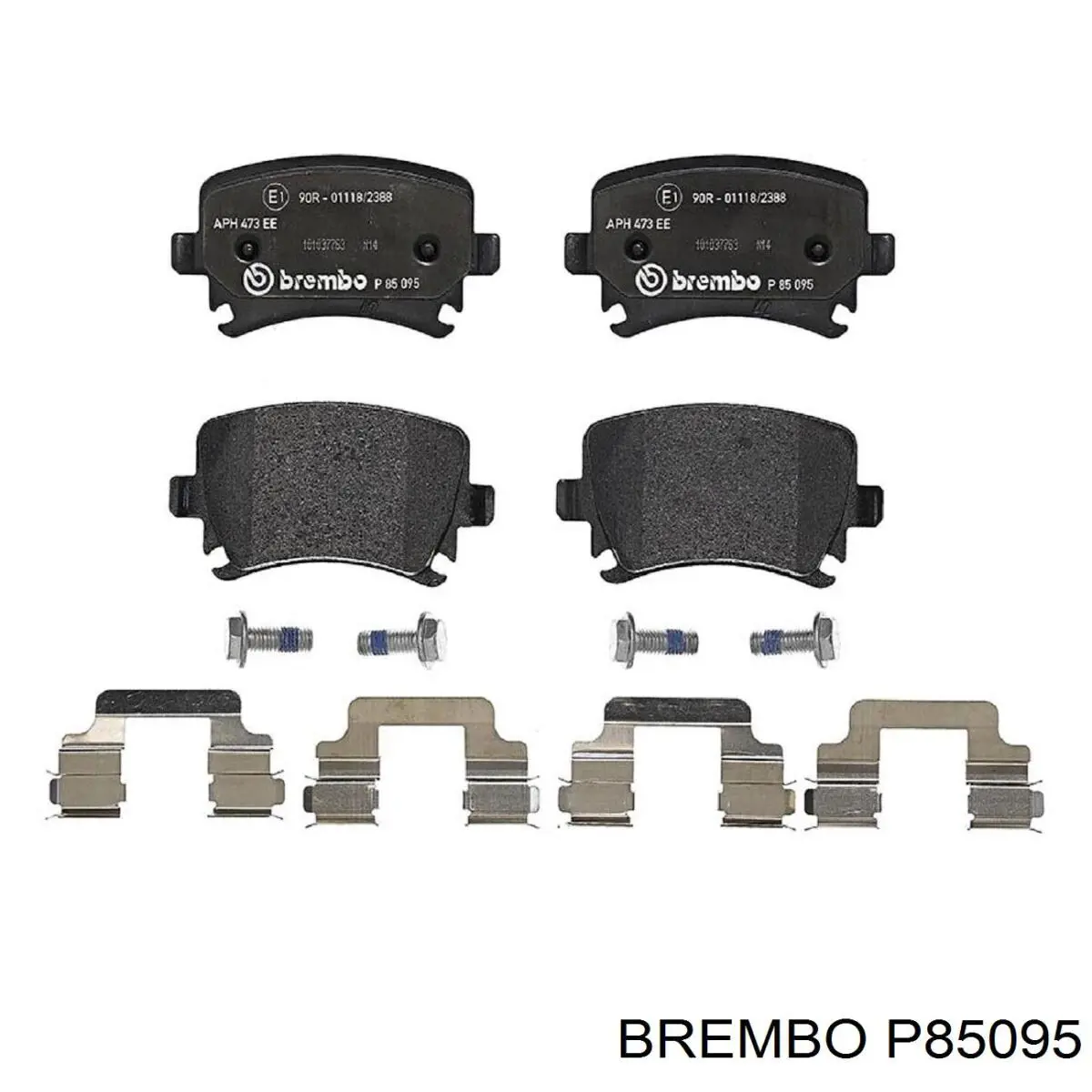 Задні дискові колодки Brembo P85095