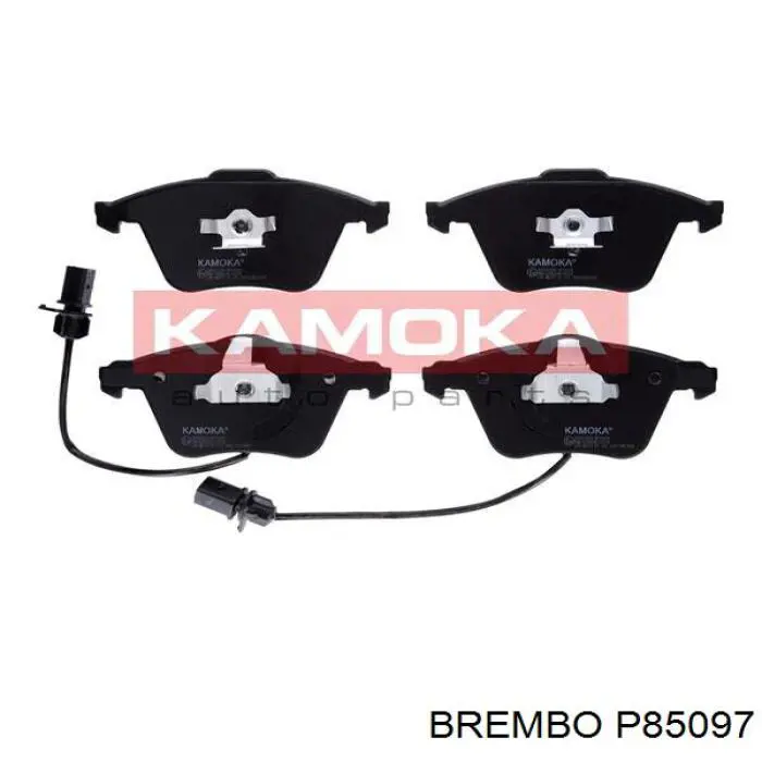 Купити P85097 Brembo Колодки гальмівні передні, дискові