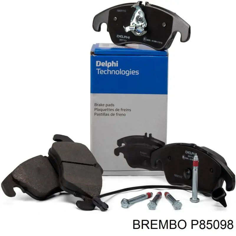 Гальмівні колодки Brembo P85098 ціна, від 68.05 USD