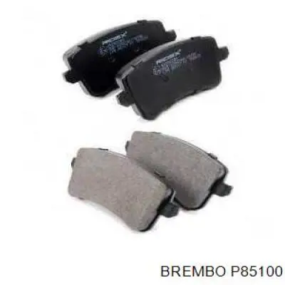 Купити P85100 Brembo Задні колодки