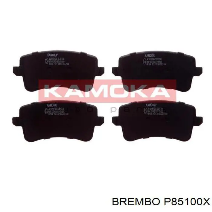 Купити P85100X Brembo Задні колодки
