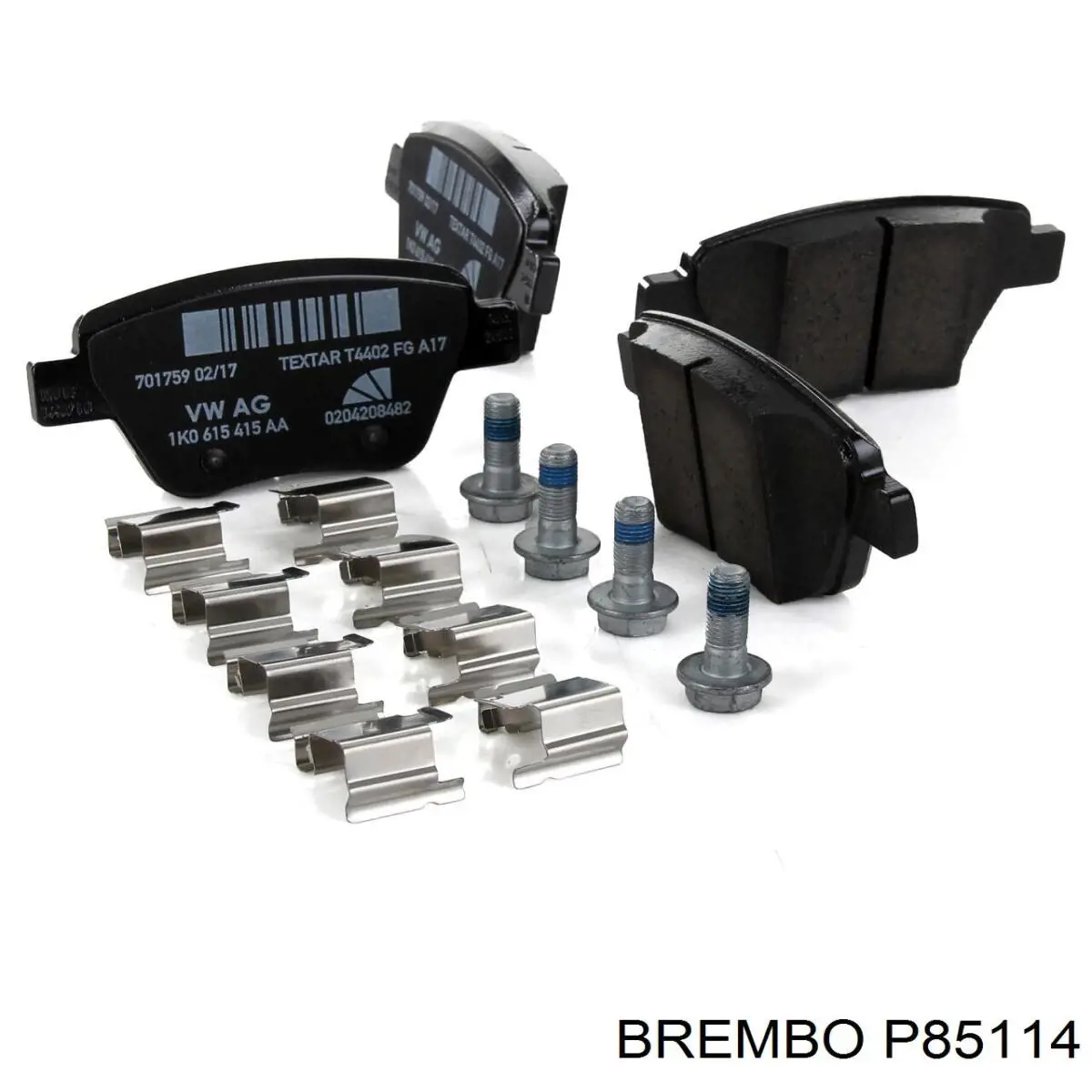 Задні гальмівні колодки Brembo P85114 ціна, від 35.21 USD