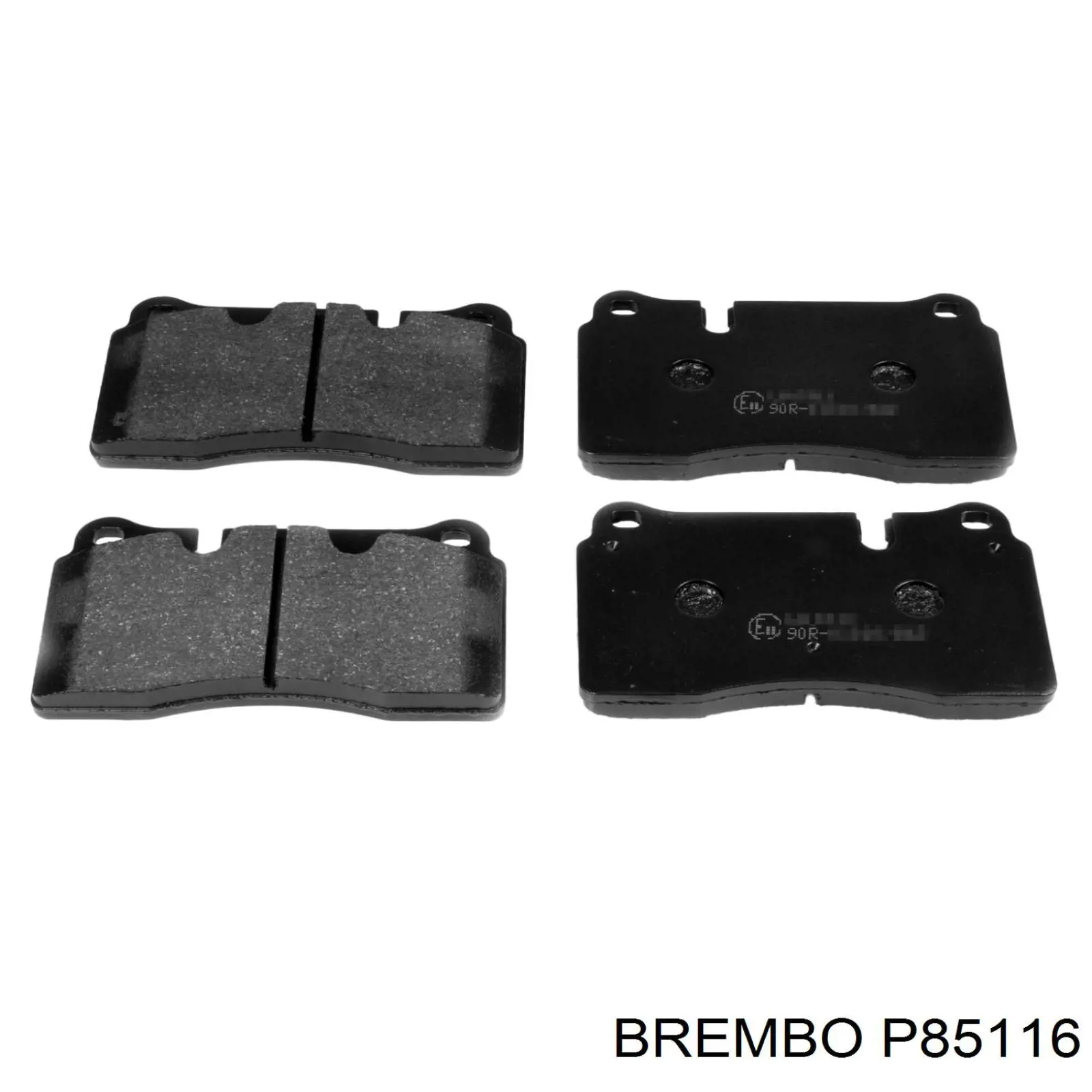 Купити P85116 Brembo Колодки гальмівні передні, дискові