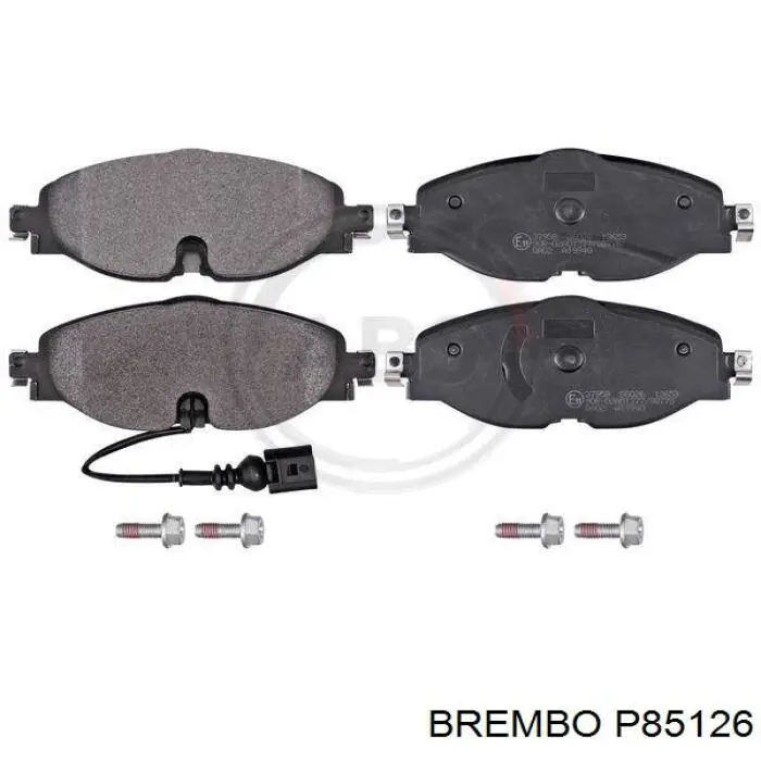 Передні тормозні колодки P85126 Brembo