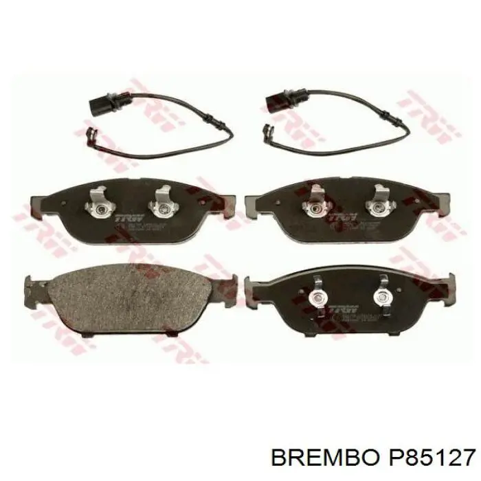 P85127 Brembo колодки гальмівні передні, дискові