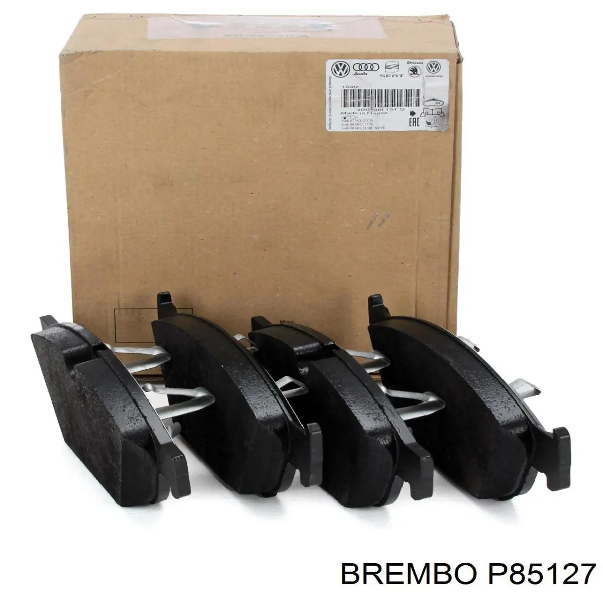Передні тормозні колодки P85127 Brembo