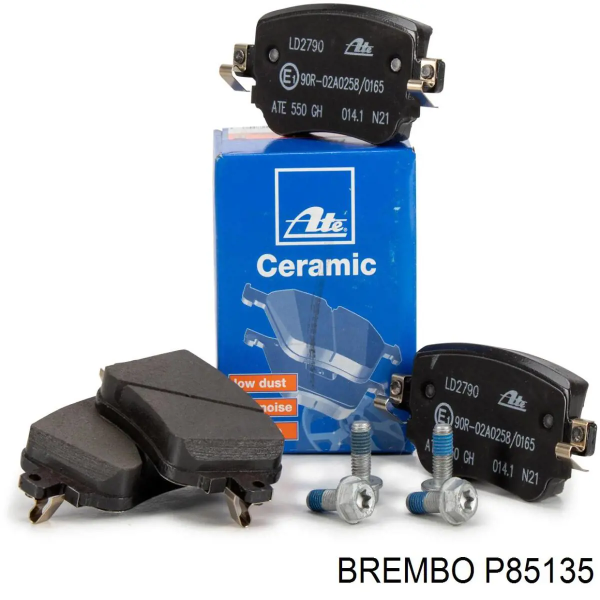 Задні дискові колодки Brembo P85135