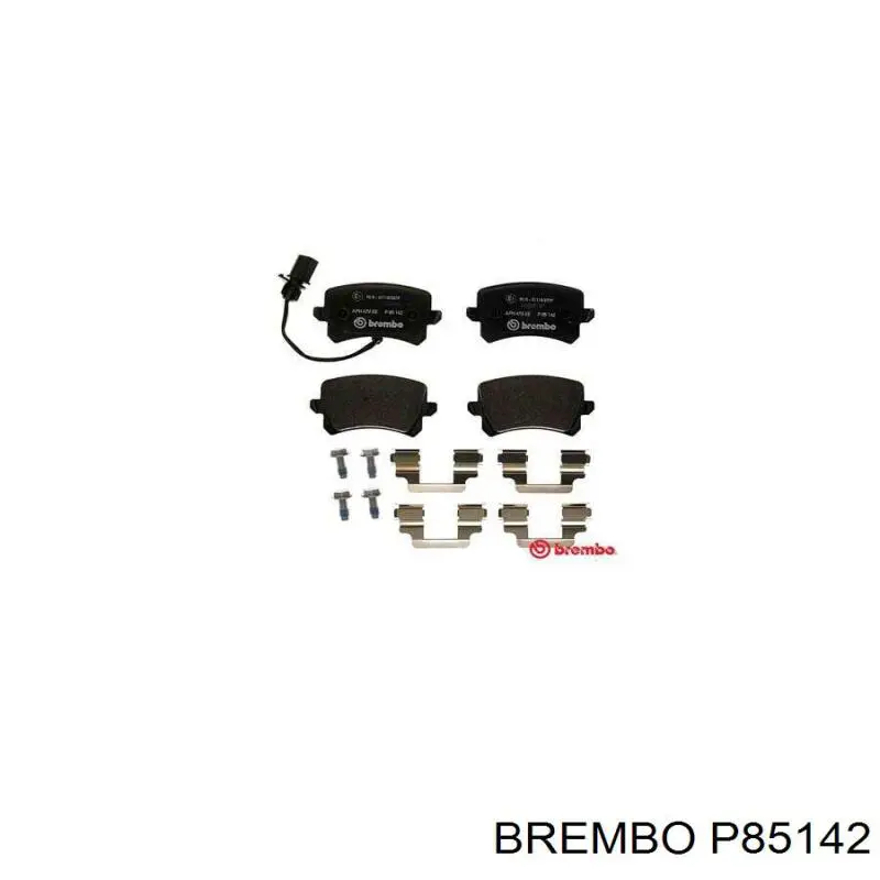8U0698451E VAG Колодки гальмівні задні, дискові