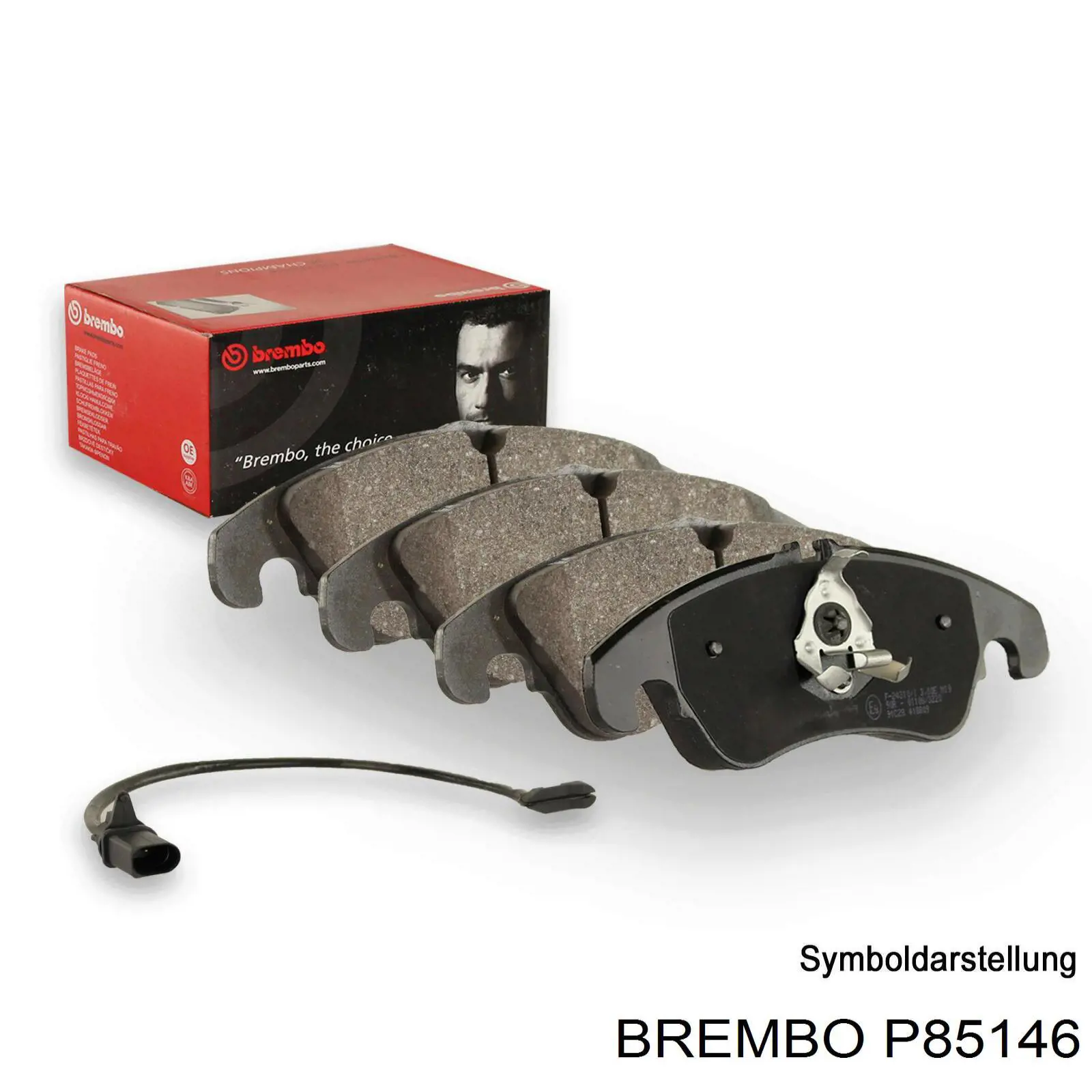 Передні тормозні колодки P85146 Brembo
