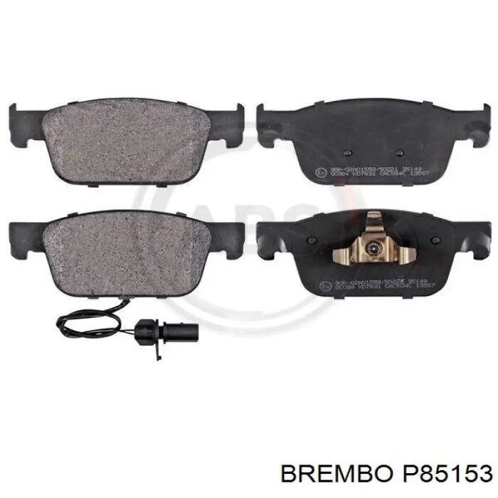Гальмівні колодки Brembo P85153 ціна, від 67.31 USD