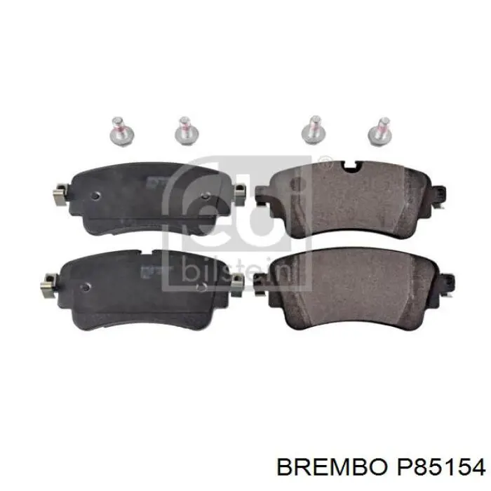 Купити P85154 Brembo Задні колодки