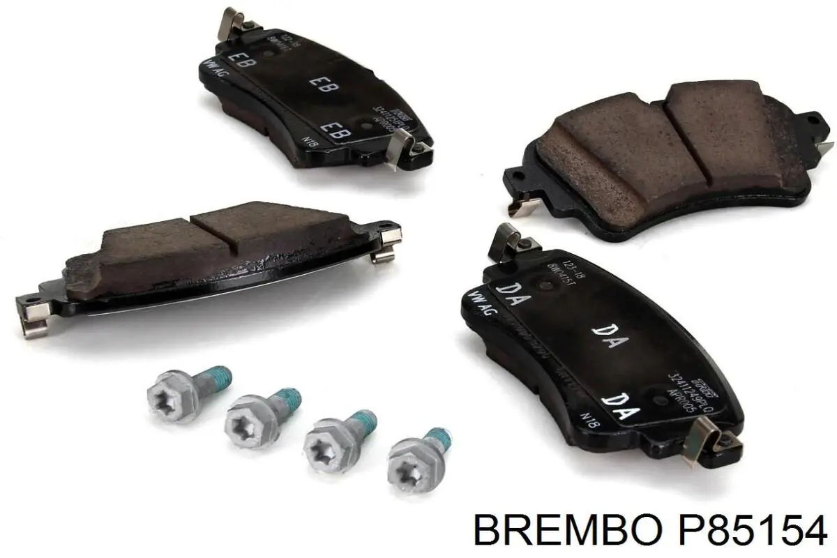 Задні гальмівні колодки P85154 Brembo