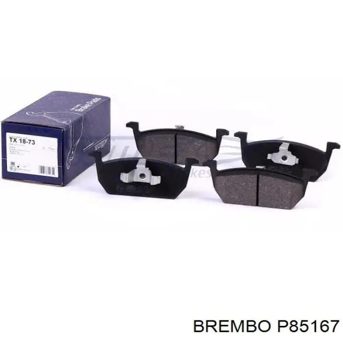 Передні тормозні колодки P85167 Brembo