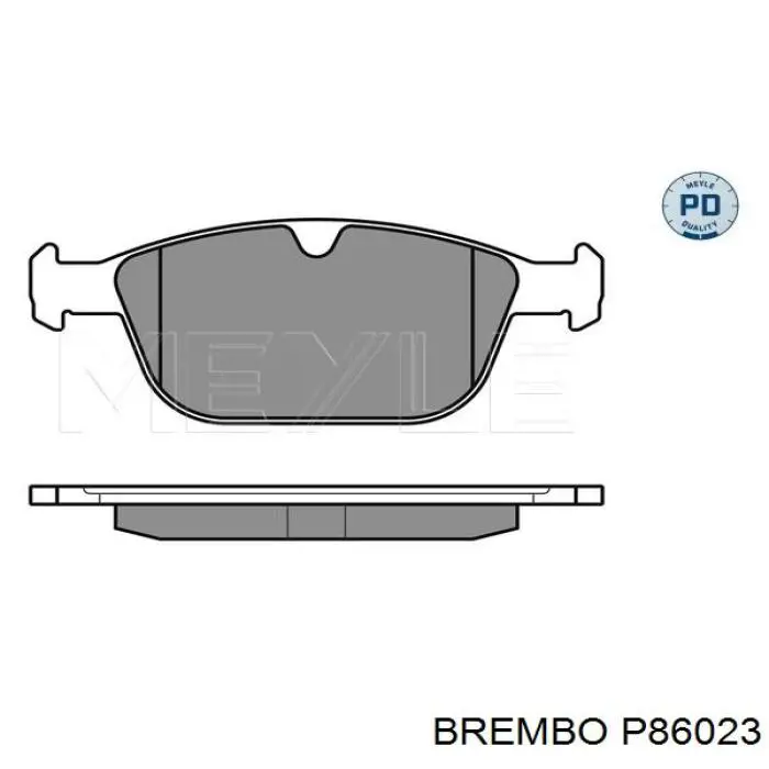 Тормозні колодки Brembo P86023
