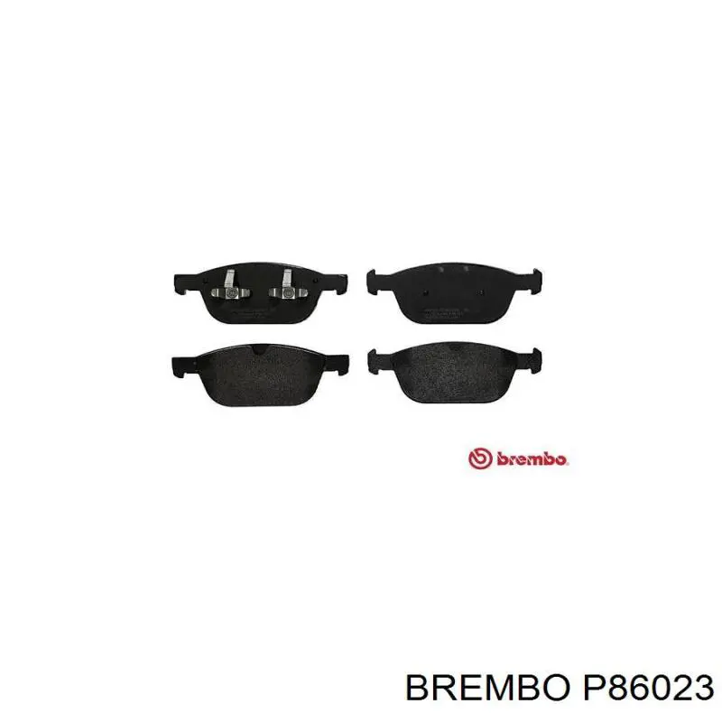 Купити P86023 Brembo Колодки гальмівні передні, дискові