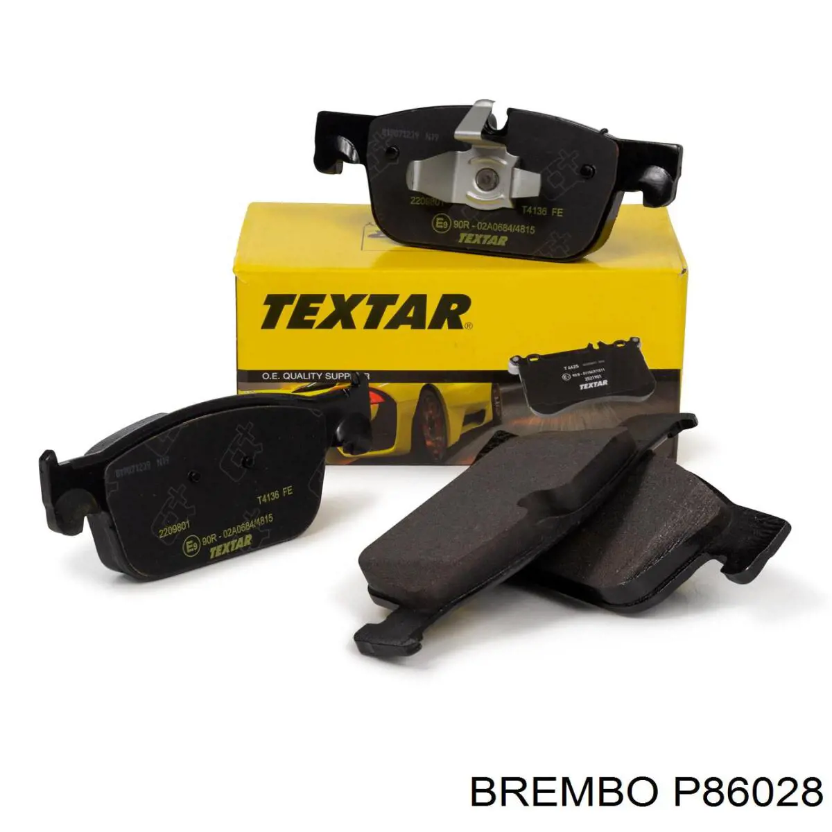 Передні тормозні колодки P86028 Brembo