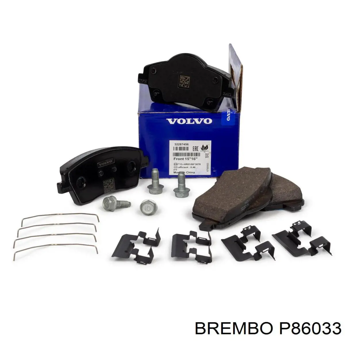 Гальмівні колодки Brembo P86033 ціна, від 66.21 USD