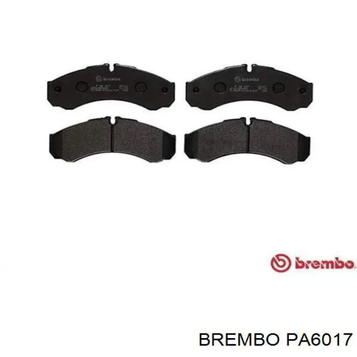 Задні гальмівні колодки Brembo PA6017 ціна, від 24.90 USD