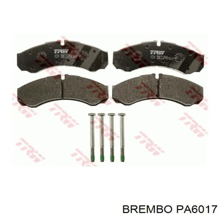Купити PA6017 Brembo Задні колодки