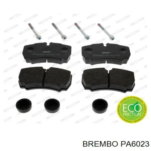 Задні гальмівні колодки PA6023 Brembo