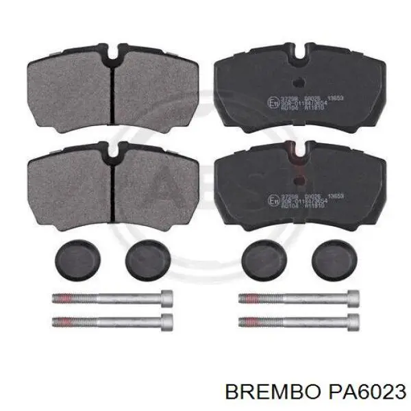 Задні гальмівні колодки Brembo PA6023 ціна, від 26.51 USD