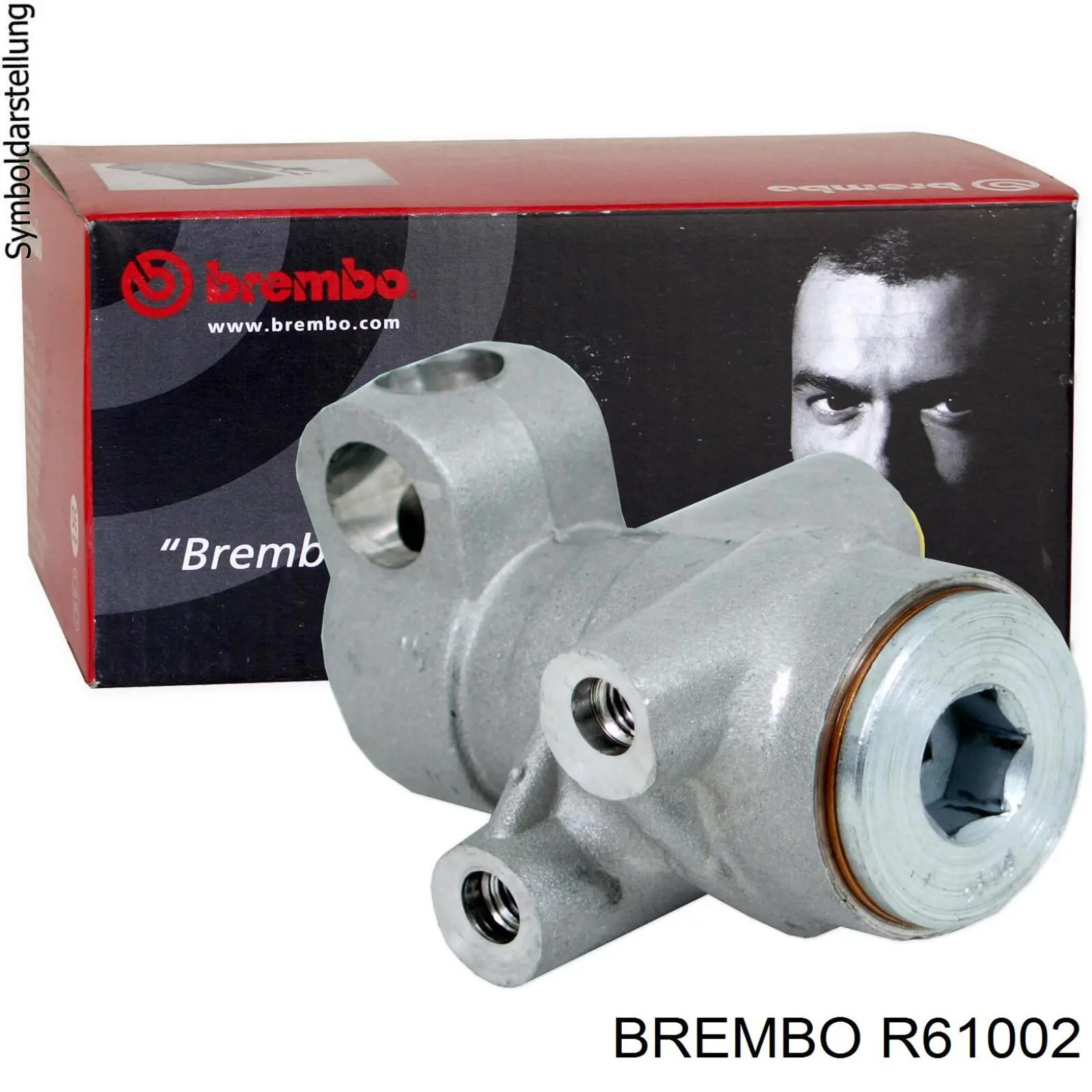 Колодки гальмові задні, дискові R61002 Brembo