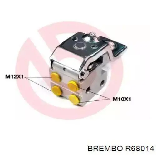 Купити R68014 Brembo Регулятори гальмівних сил