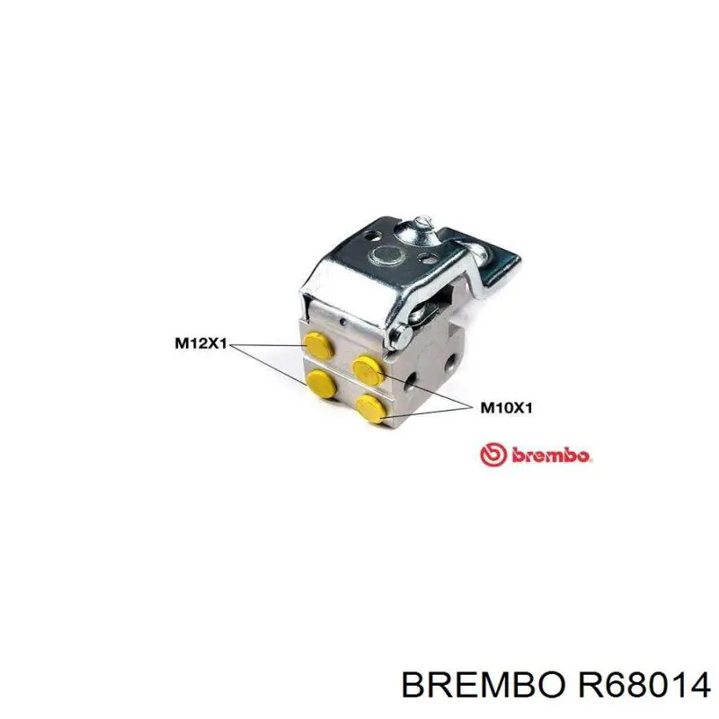 Регулятор тиску гальм/Регулятор гальмівних сил R68014 BREMBO